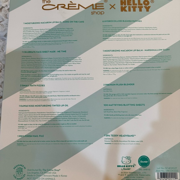 New The Creme x Hello Kitty Mystery Advent Calendar - Picture 8 of 8